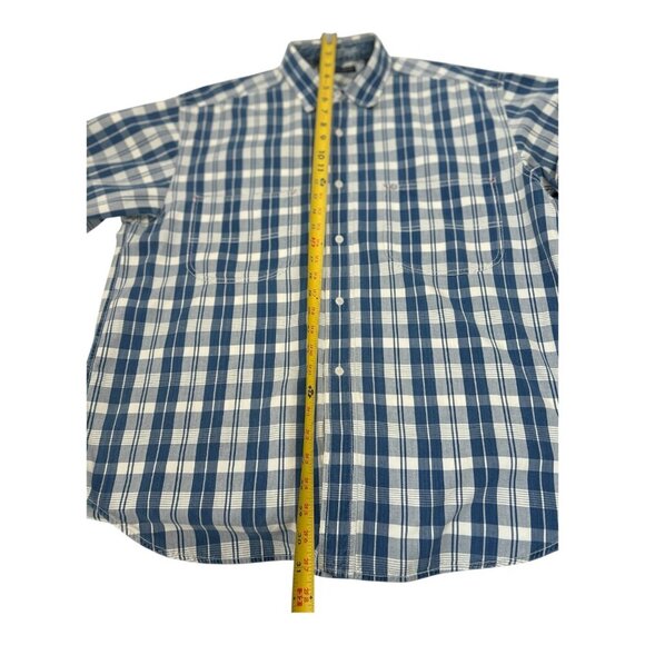 Pepe Jeans London Men's Striped Button Down Size L  Shirt | Blue & White Cotton - Picture 10 of 10